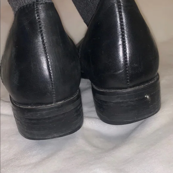 Franco Fortini Black and Gray Over the Knee Boots - Picture 8 of 13